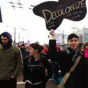 Hundreds March Against Racism in Vancouver