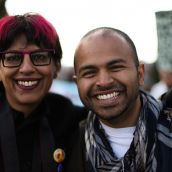 Hundreds March Against Racism in Vancouver