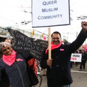 Hundreds March Against Racism in Vancouver
