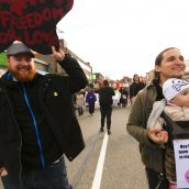 Hundreds March Against Racism in Vancouver