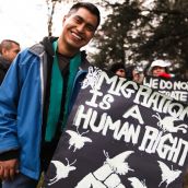 Hundreds March Against Racism in Vancouver