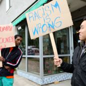 Hundreds March Against Racism in Vancouver