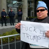 Fuck Trump: Vancouver welcomes Trump Tower
