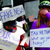 Fuck Trump: Vancouver welcomes Trump Tower