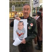 Ex-Israeli PM latest war criminal dinner guest