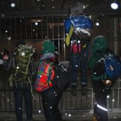Vigil for the arrestees