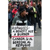 Canada, si al derecho al refugio. Community March Against Racism. Vancouver, March 18, 2012.