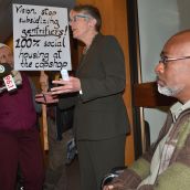 City Manager Penny Ballem shows up to say mayor out of town