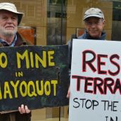 Sounding Off Against Mining Clayoquot