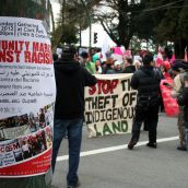 Community March Against Racism. Vancouver, March 18, 2012.