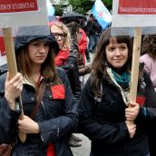 Vancouver Rallies for Striking Quebec Students