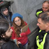 Vancouver Police try unsuccessfully to control the agenda