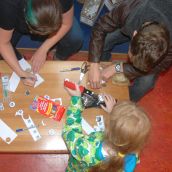 Making buttons in support of SFPIRG