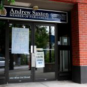 Saxton community office at Third and Lonsdale