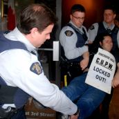 Arrested - then released