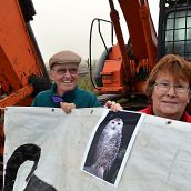 Deltaport Protest Halts Boundary Bay 'Clearcut'