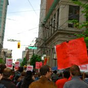 More Than Tuition: Vancouver Rallies in Solidarity with Quebec Students