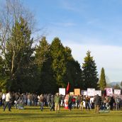 Occupy Vancouver Blocks New Brighton Park Port