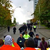 Occupy Surrey: George Bush Met by the War Criminal Welcoming Committee
