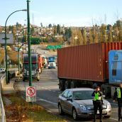 Occupy Vancouver Blocks New Brighton Park Port