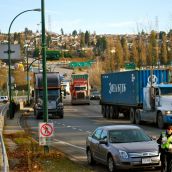 Occupy Vancouver Blocks New Brighton Park Port