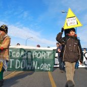 Occupy Vancouver Blocks New Brighton Park Port