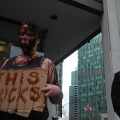 Hundreds Rally Against Enbridge Oil