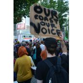 Not on Our Coast! Rally rejects pipeline approval 