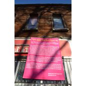 The brick veneer had to be removed 'for safety' after the building next door was demolished