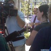 Media Scrum // Courtney Baker, DTES Power of Women Group member.