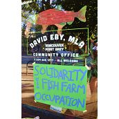 Salmon protectors occupy BC A-G's office 