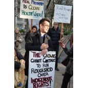 Union of BC Indian Chiefs vice-president Bob Chamberlin