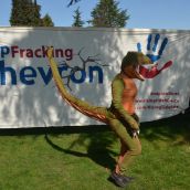 Truck Stop Circus Rings Chevron Refinery 