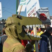 Truck Stop Circus Rings Chevron Refinery 