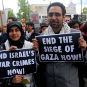 March against Israeli Gaza boats massacre