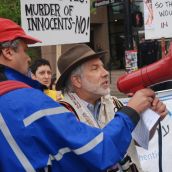 Vancouver rally against Israeli massacre on flotilla