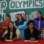 greenwash press conference