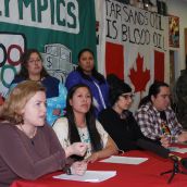 greenwash press conference