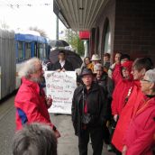 Press Conference at Fraser Street Shelter to Launch New Housing Campaign