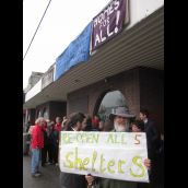 Press Conference at Fraser Street Shelter to Launch New Housing Campaign