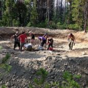 13 – Working on the Pit-House