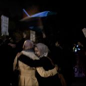 Protest Against Israel's Deputy Ambassador Eliaz Luf and Immigration Minister Jason Kenney