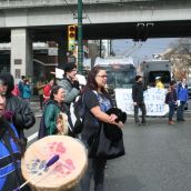 Community March Demands Safe Housing for Women. Vancouver, March 22, 2011. Photo: Sandra Cuffe