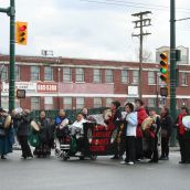 Community March Demands Safe Housing for Women. Vancouver, March 22, 2011. Photo: Sandra Cuffe