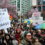 Backbone of the BC Coast! Vancouver, March 26, 2012. Photo: Sandra Cuffe