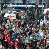 NO Tankers on Our Coast! Vancouver, March 26, 2012. Photo: Sandra Cuffe