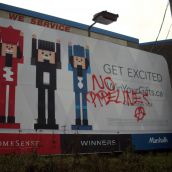 Billboard Hit Clark Drive