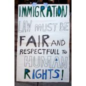 Fair and Respectful to Human Rights. // Justo y respetando los derechos humanos. Vancouver, April 4 abril 2012. Foto: Sandra Cuffe