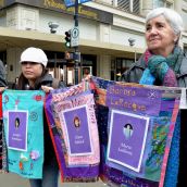 Rally Shuns Sham Inquiry on Missing Women 