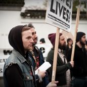Insite Protestors Block Harper Visit